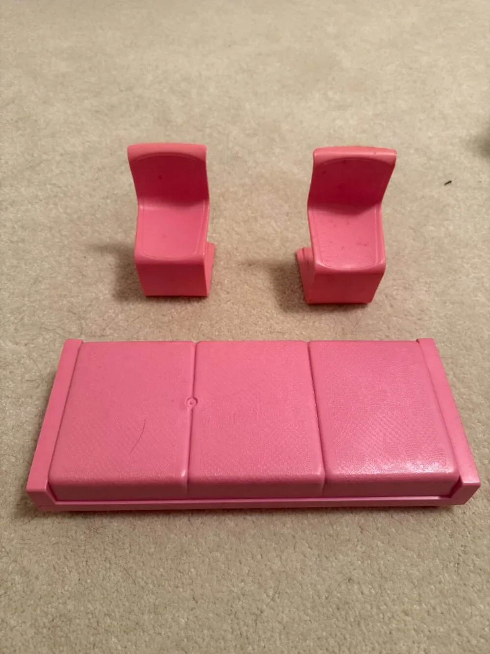 Mattel piece blue